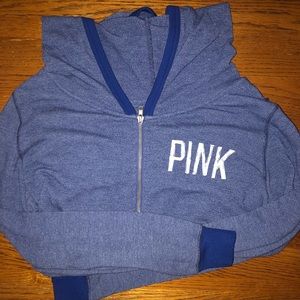 VS PINK Zip Up sweatshirt.